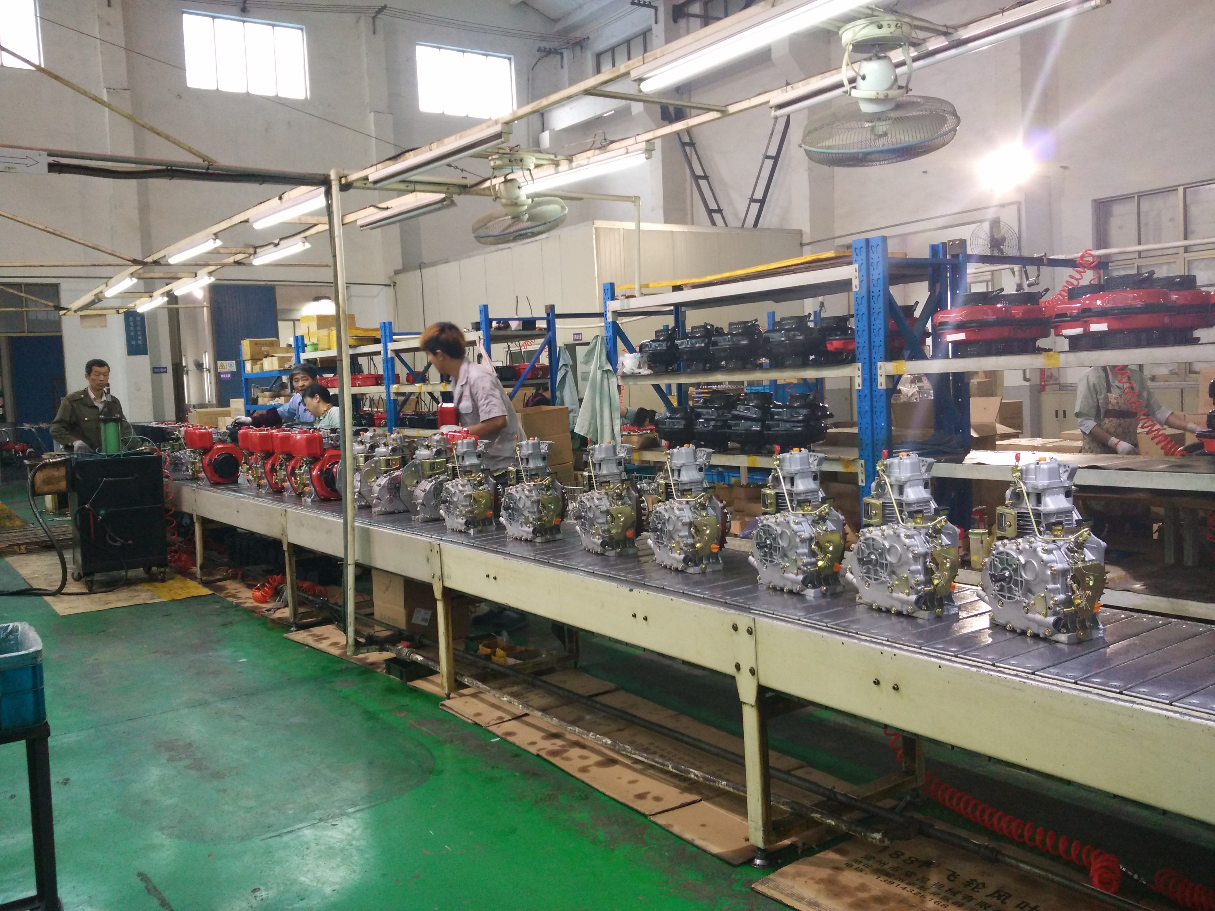 Wuxi Kaiao Power Machinery Co.,Ltd. خط إنتاج المصنع