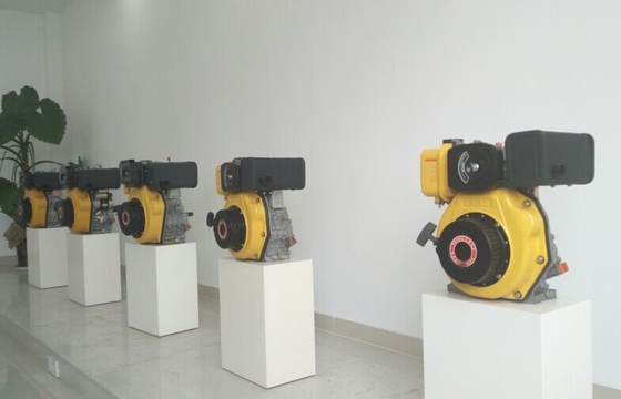 8kw 1500rpm المحمولة محرك الديزل اسطوانة واحدة شهادة سي إسو