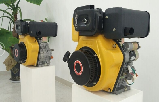 7.2kw الكهربائية بداية صغيرة اسطوانة واحدة محرك الديزل للآلات الزراعية