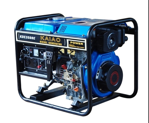 تبريد الهواء محركات فتح الإطار 3kw مولدات الديزل مع خزان الوقود 12.5L