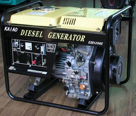 عالية الكفاءة مولدات الديزل الإطار المفتوح، 60HZ 5kva مولدات الديزل
