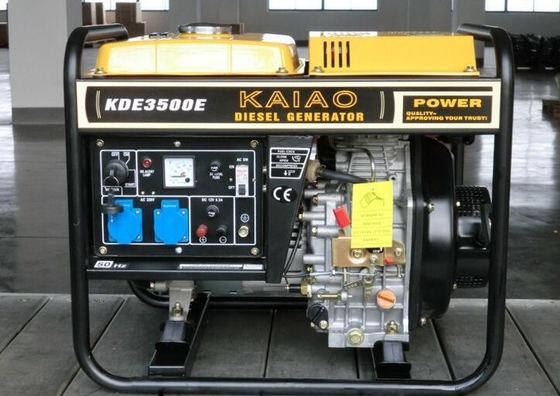 3kva الإطار المفتوح مولد الديزل أسطوانة واحدة الحقن المباشر الرأسي