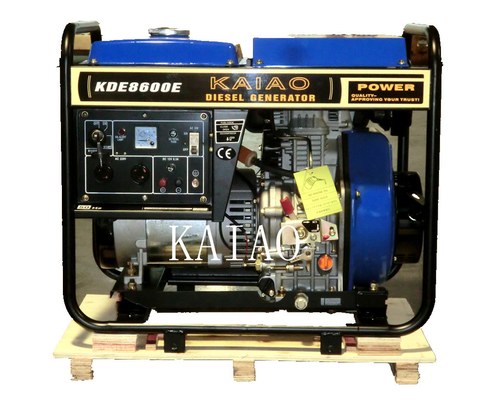 الموديل KDE8600E KAIAO Brand 6kw مجموعة مولدات الديزل