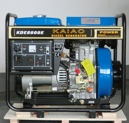 الموديل KDE8600E KAIAO Brand 6kw مجموعة مولدات الديزل